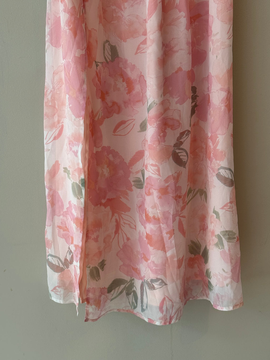 Plum Pretty Sugar NWT pink strapless floral dress
