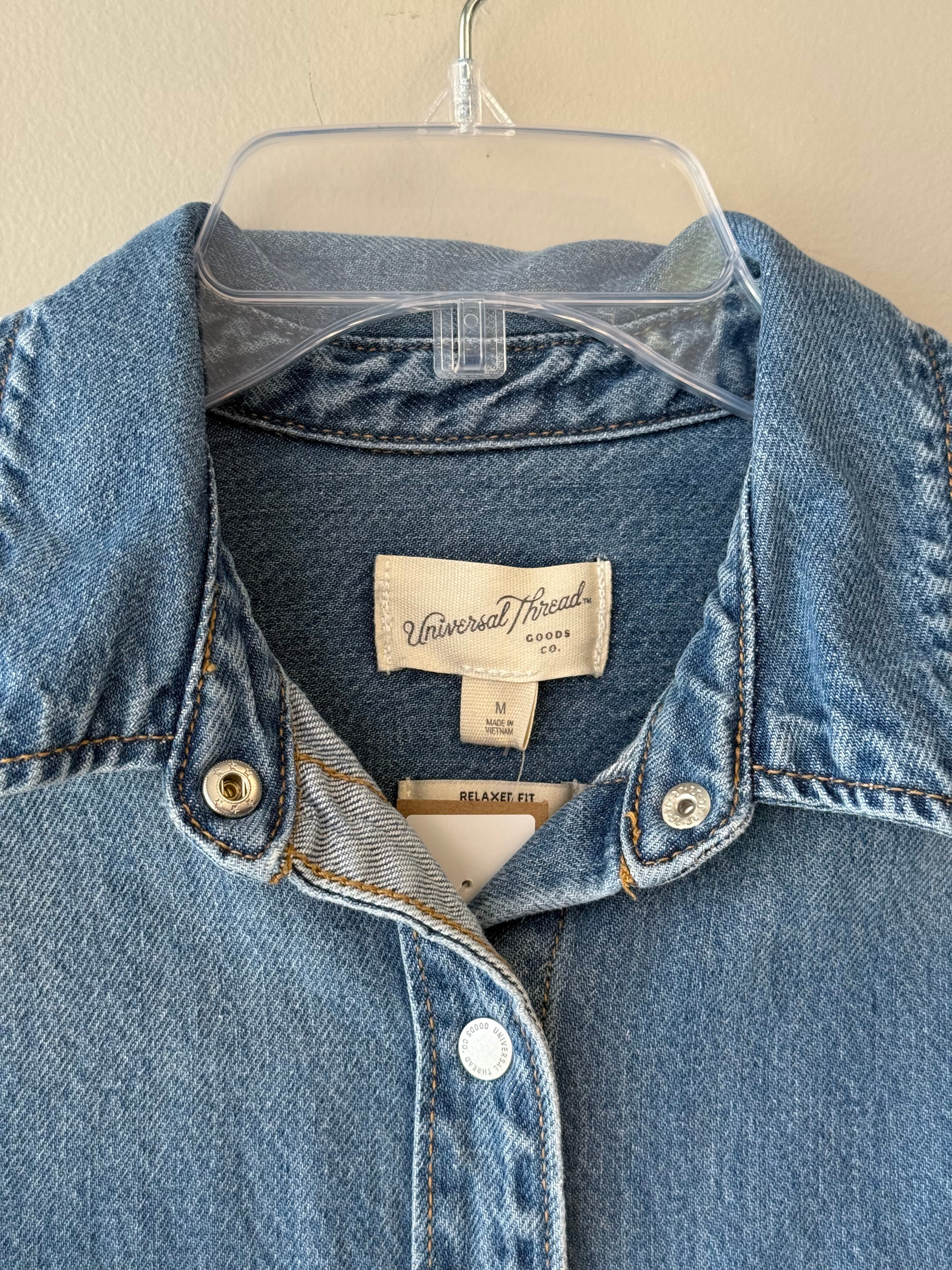 Universal Thread heart pocket denim shirt