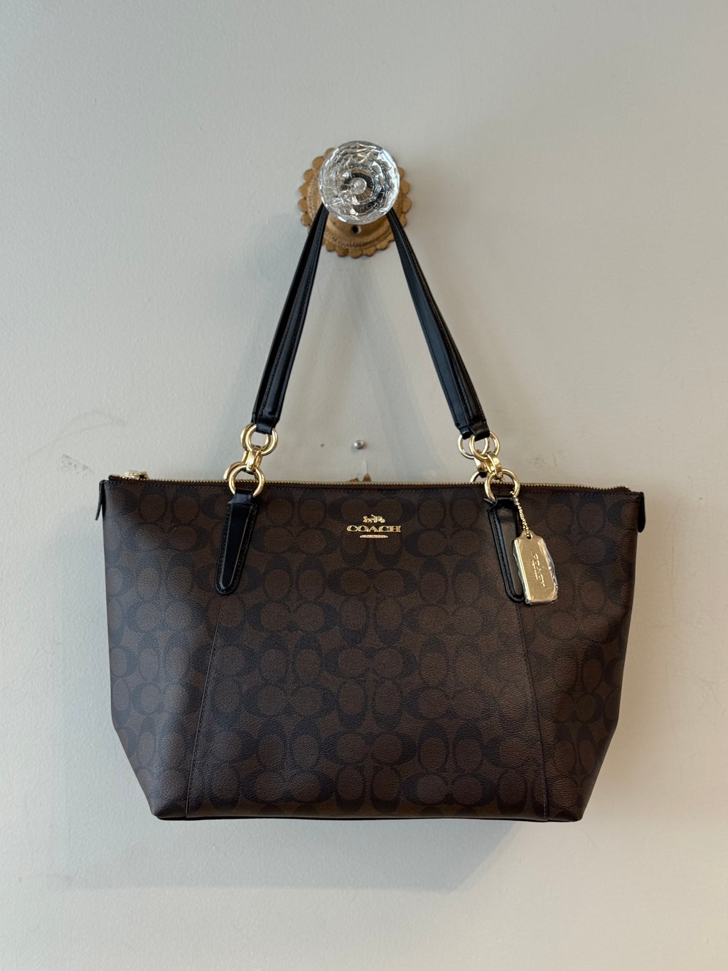 Coach NWOT signature tote