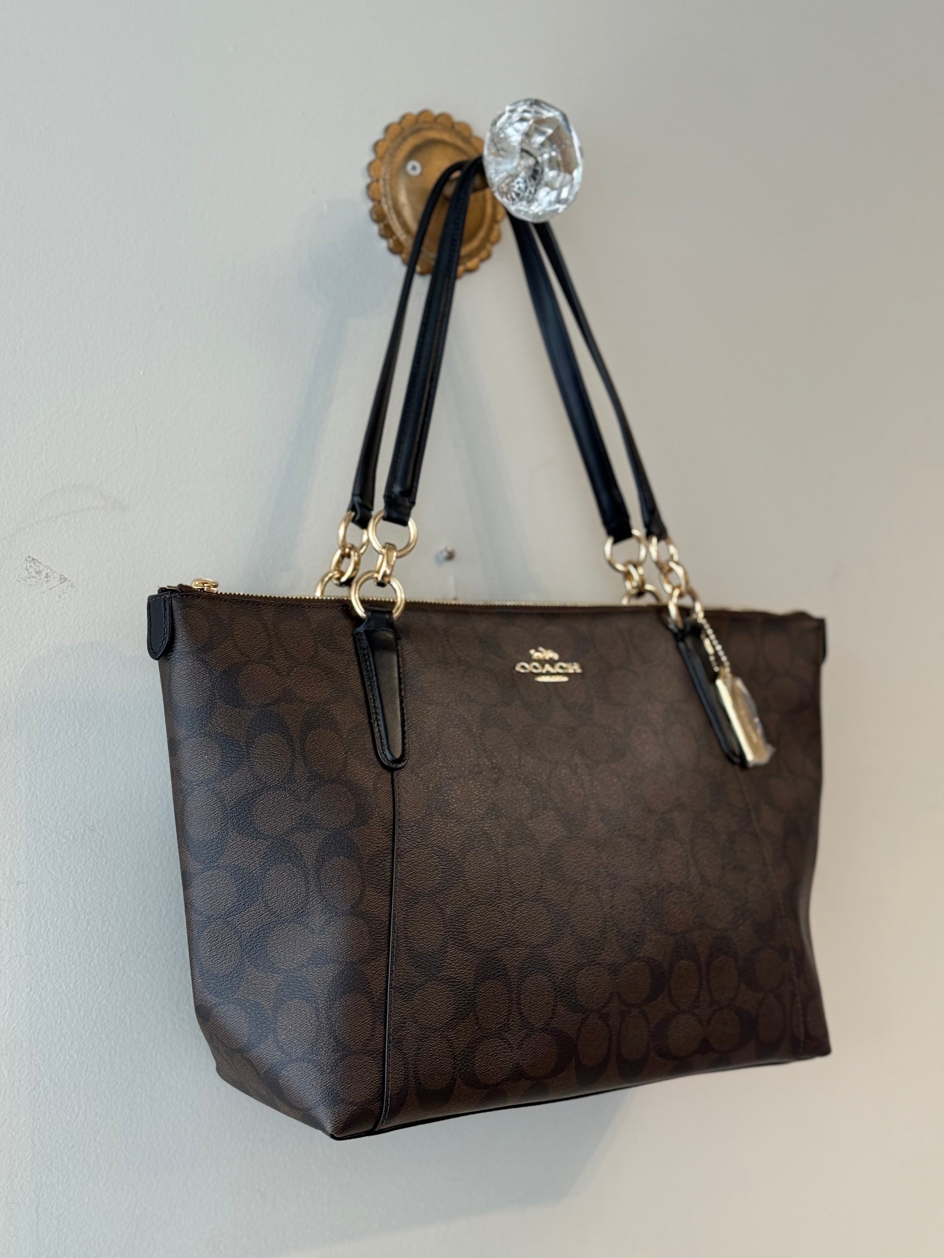Coach NWOT signature tote