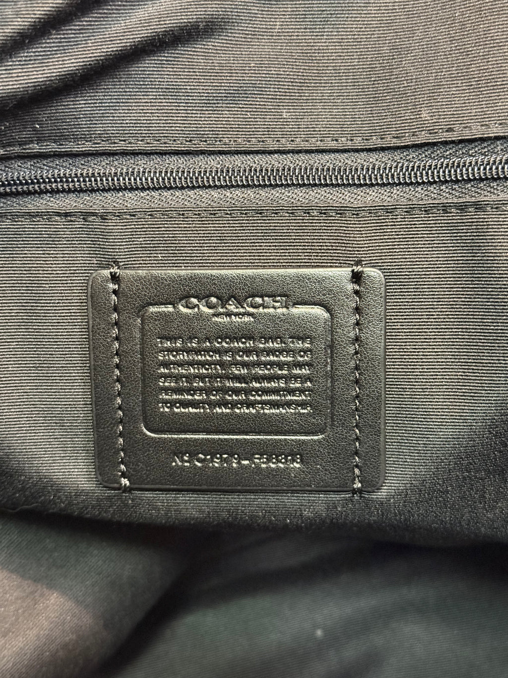 Coach NWOT signature tote