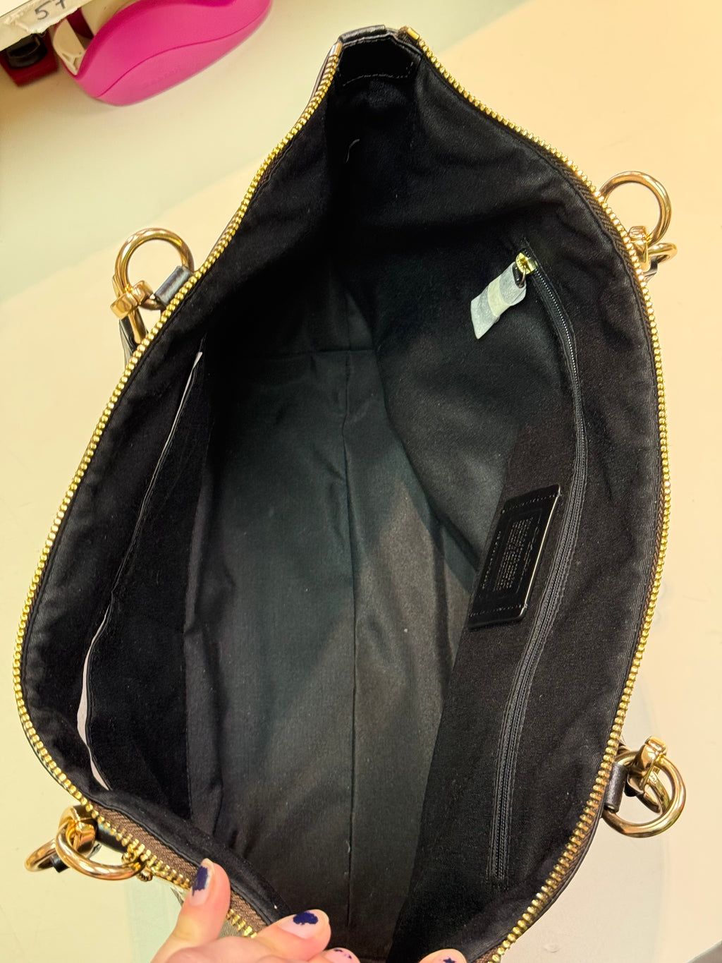 Coach NWOT signature tote