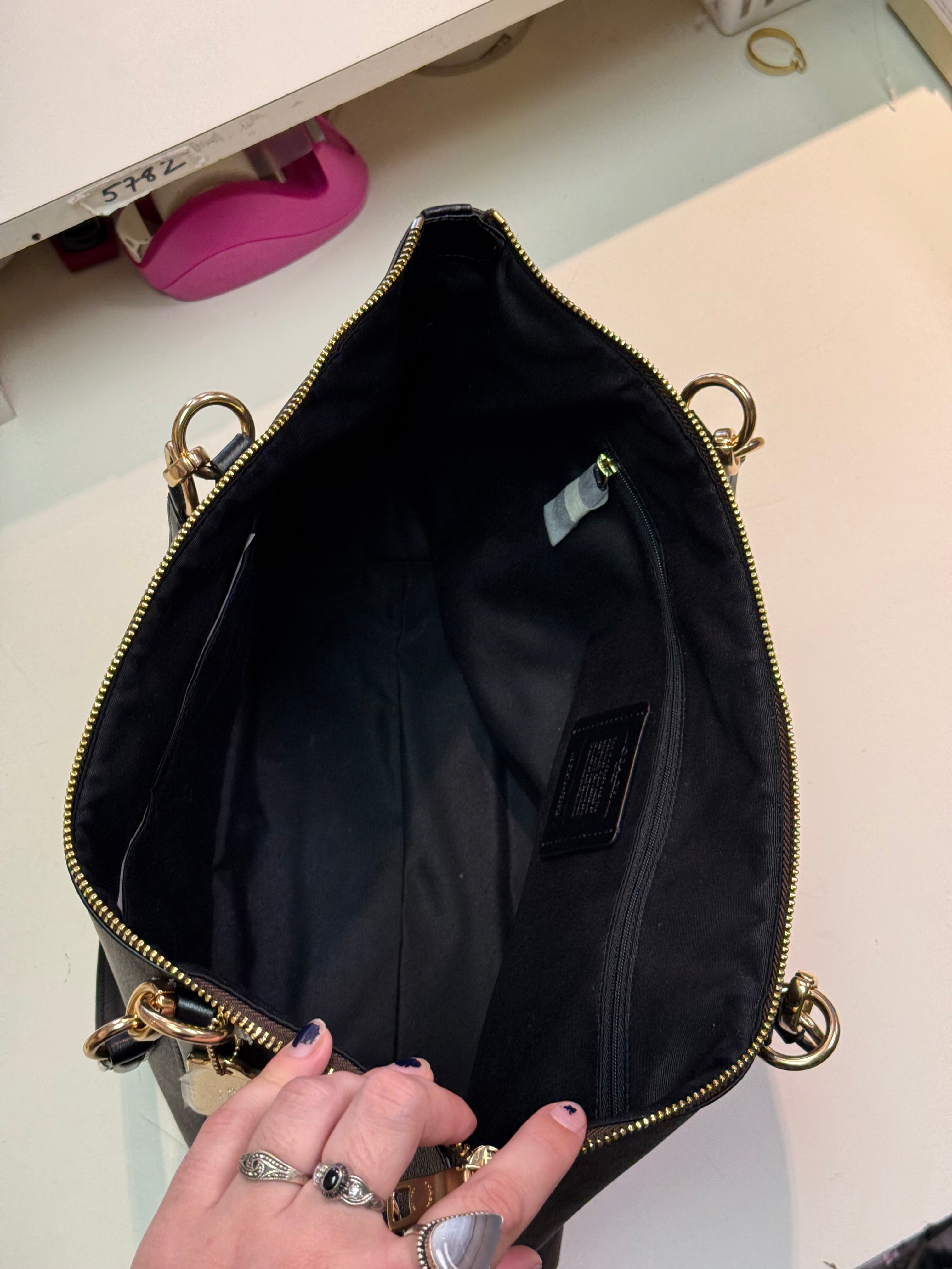 Coach NWOT signature tote