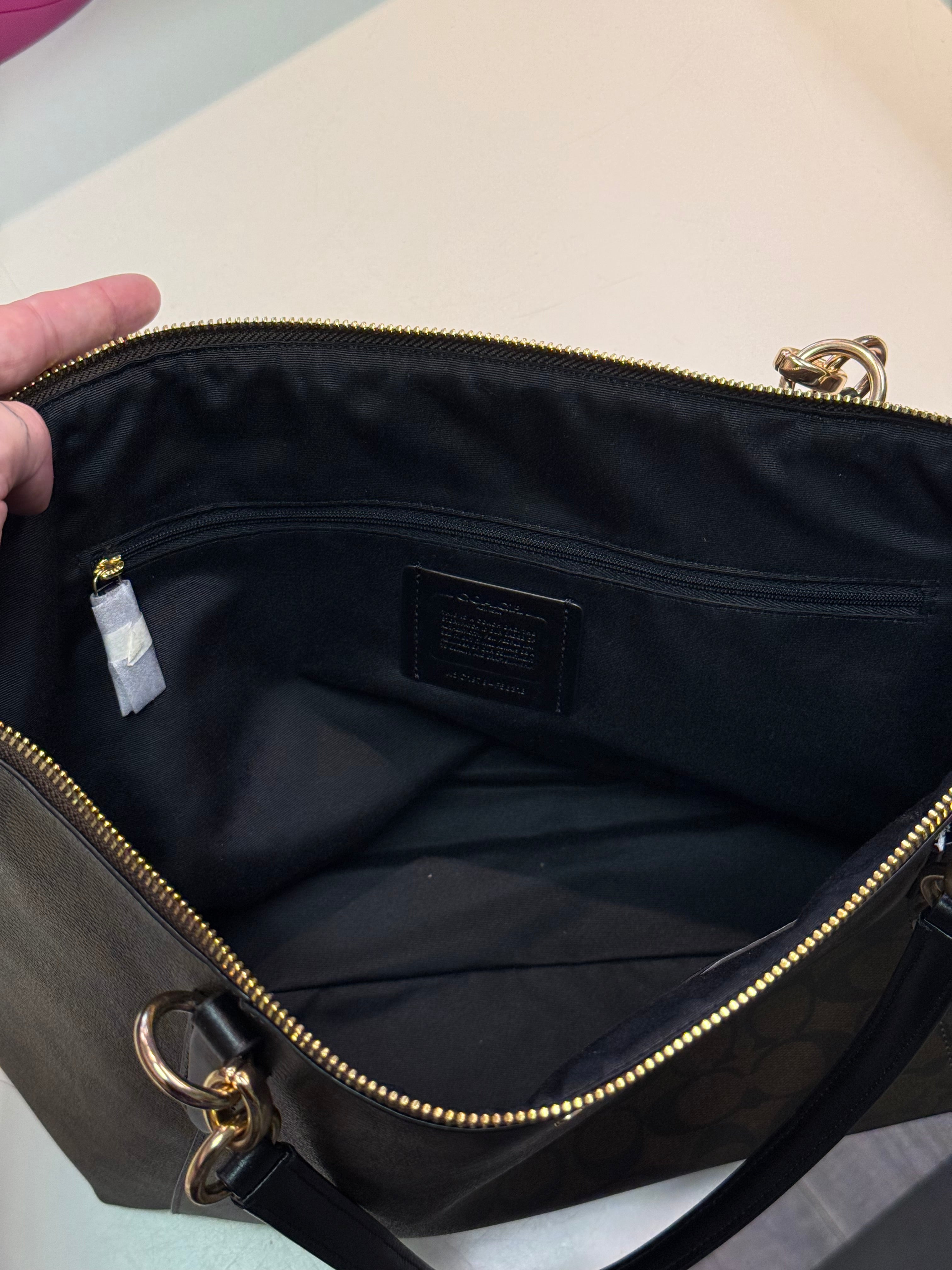 Coach NWOT signature tote