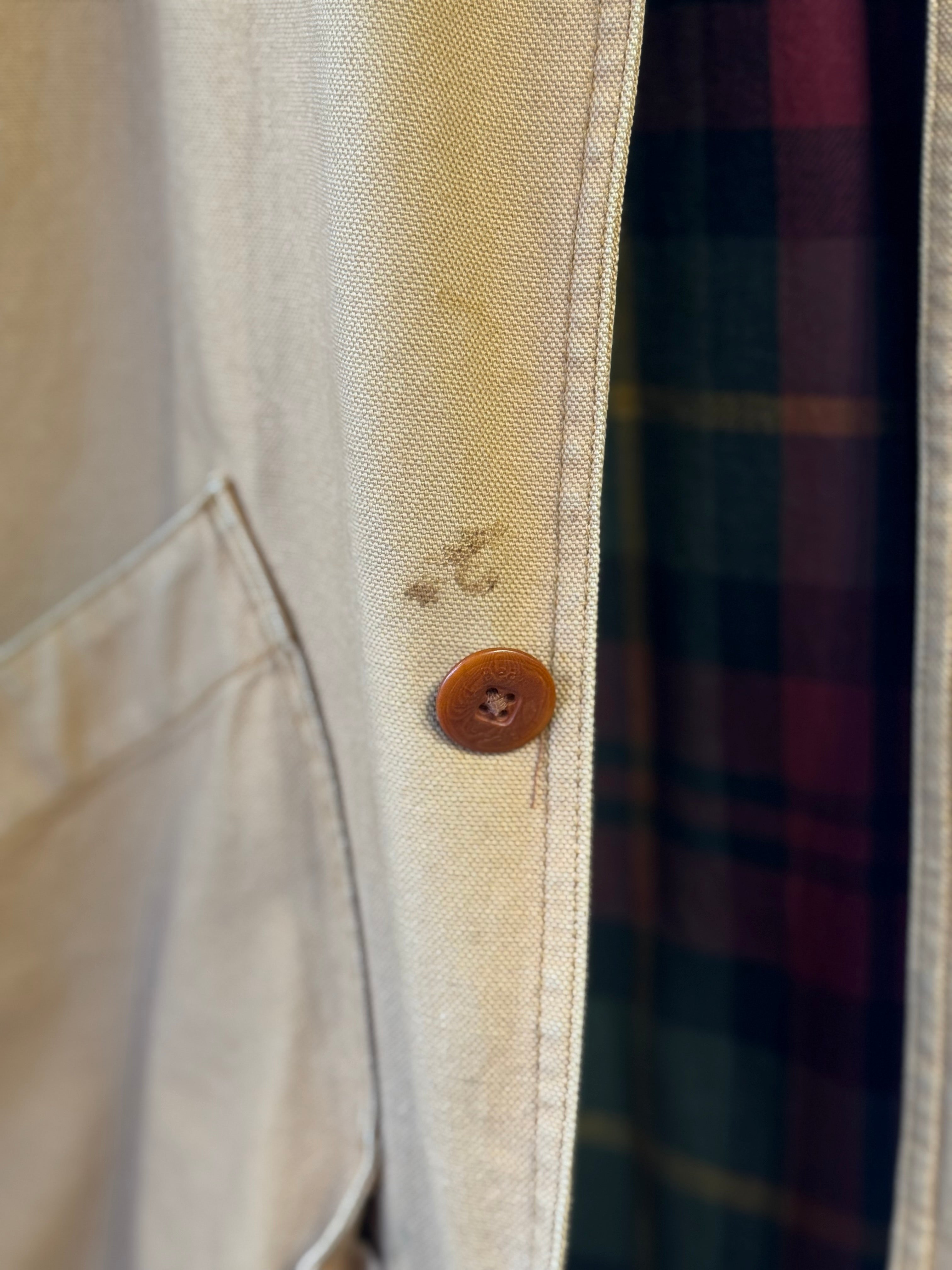 LL Bean vintage Field Coat removable lining