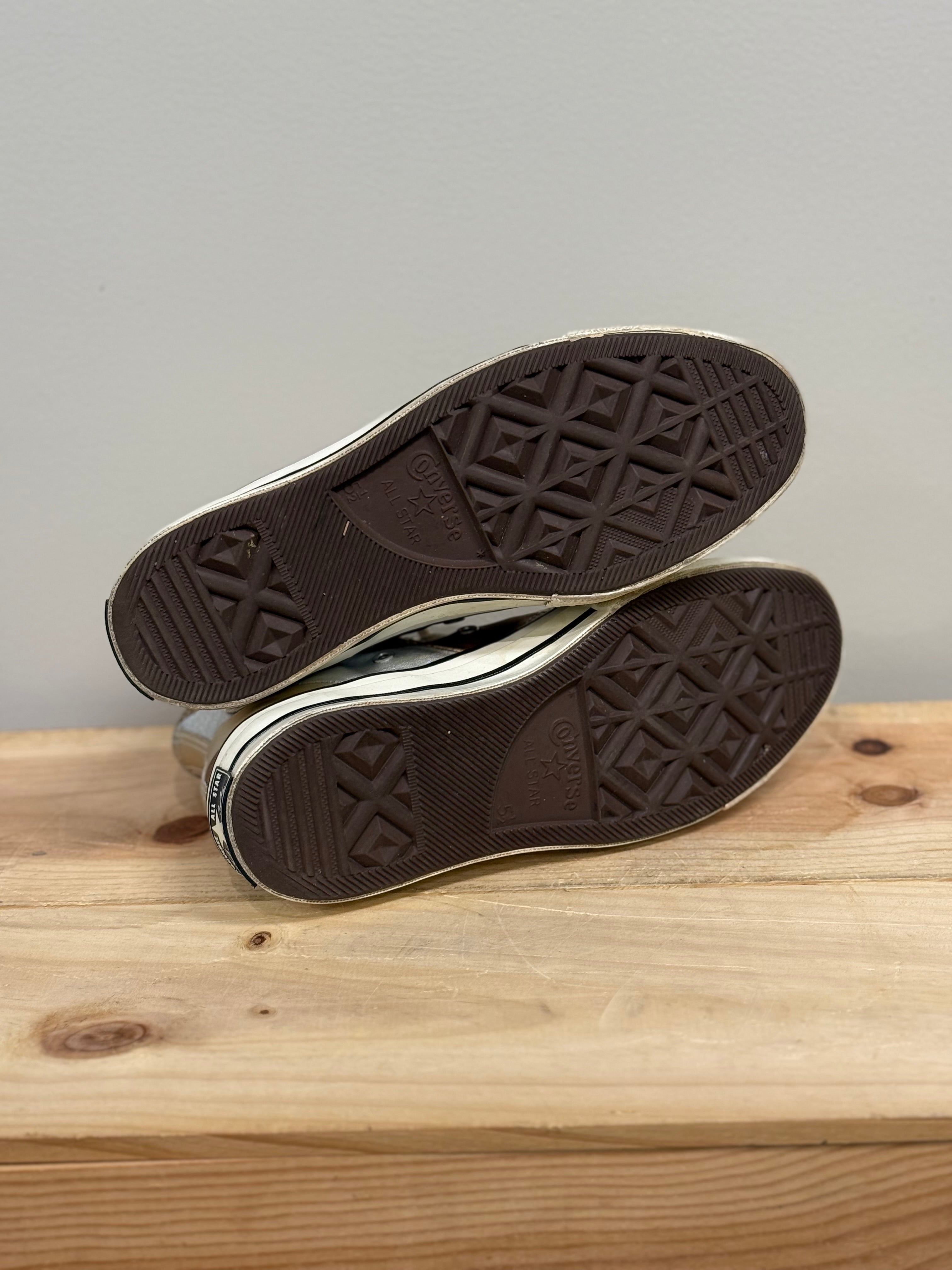 Converse metallic high tops