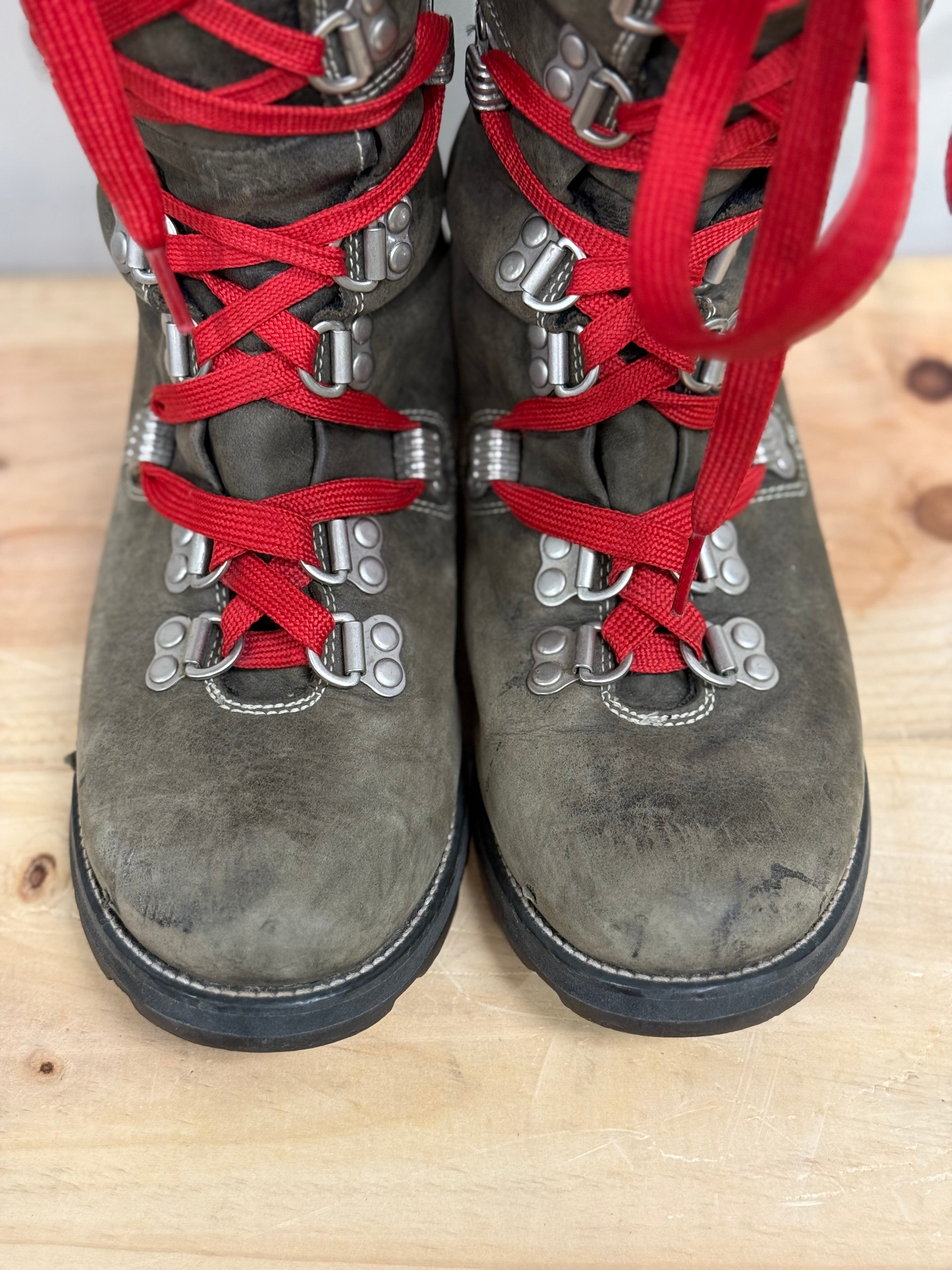 Timberland tall lace up combat boots