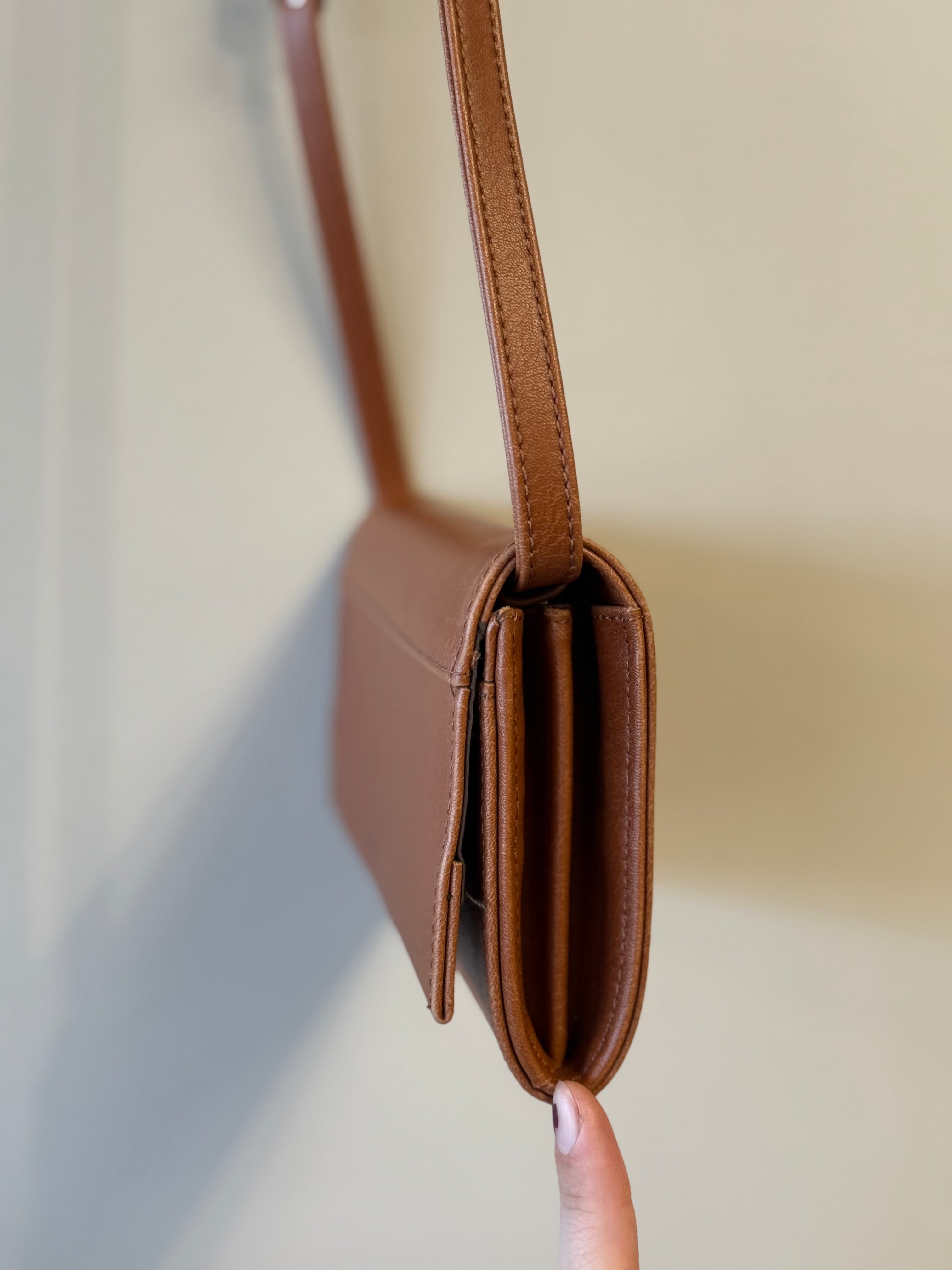 Matt & Nat brown Lette vegan leather wallet crossbody