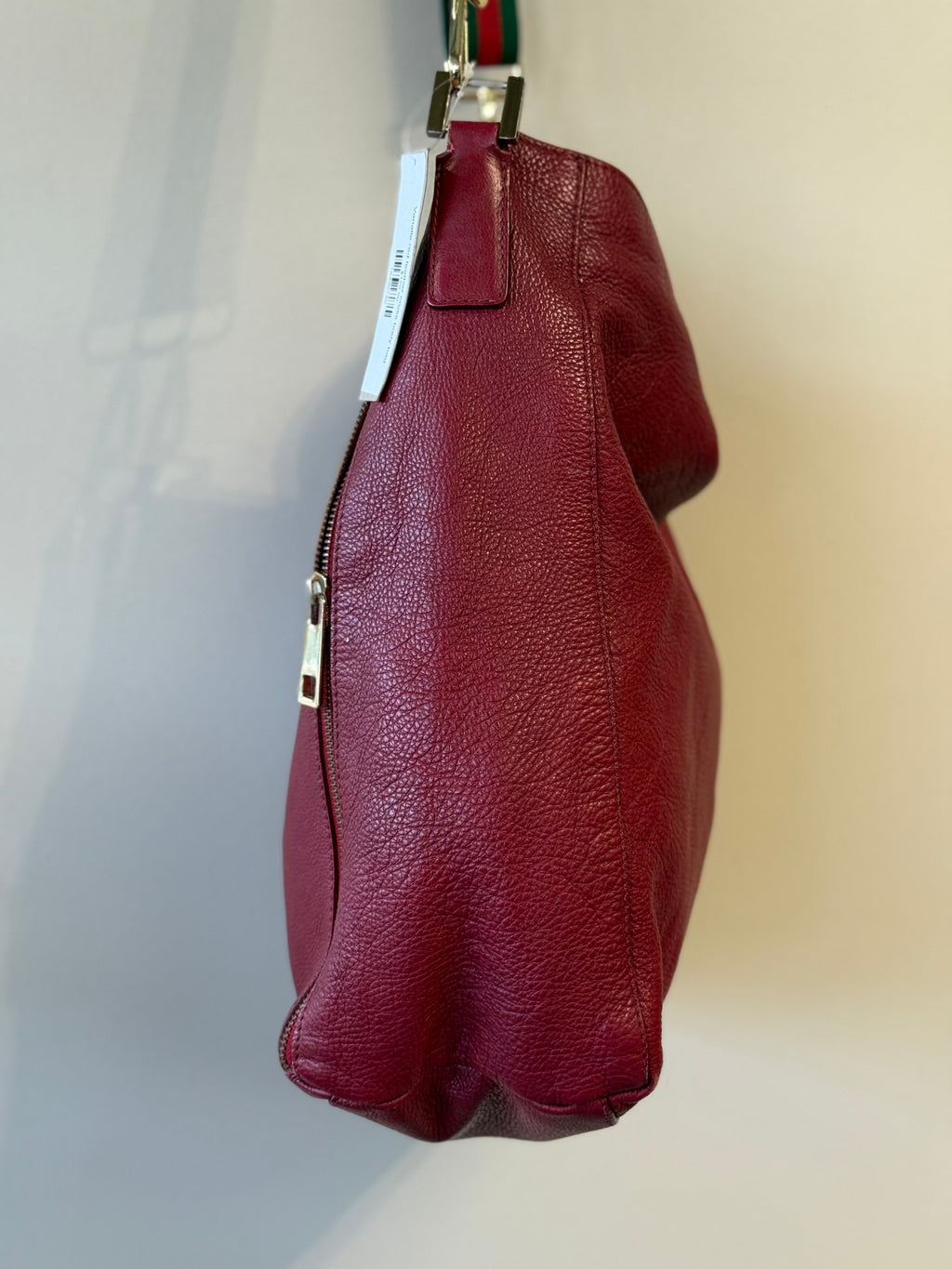 Varialle red leather cross body bag