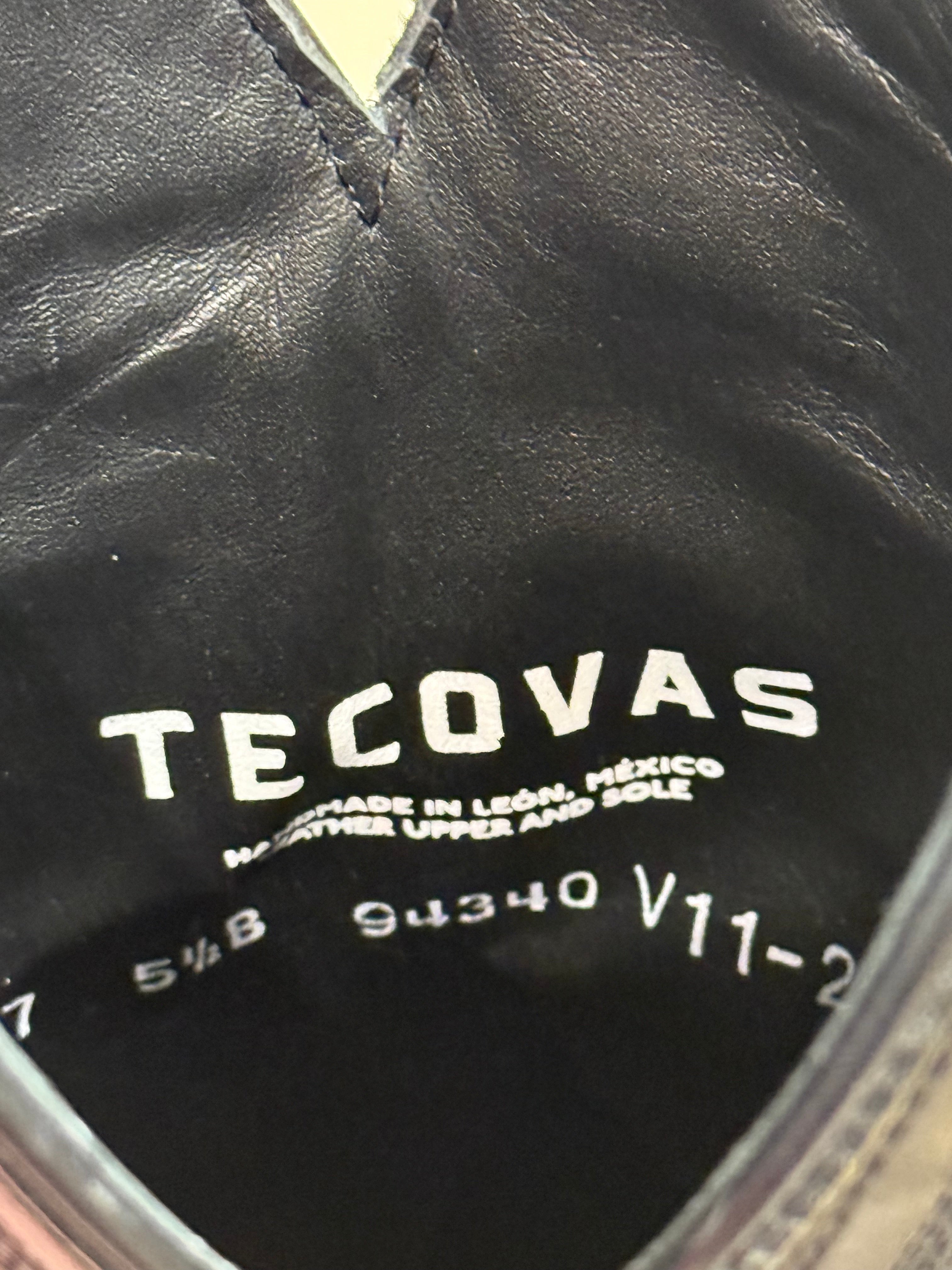 Tecova "The Annie" black cowboy boots