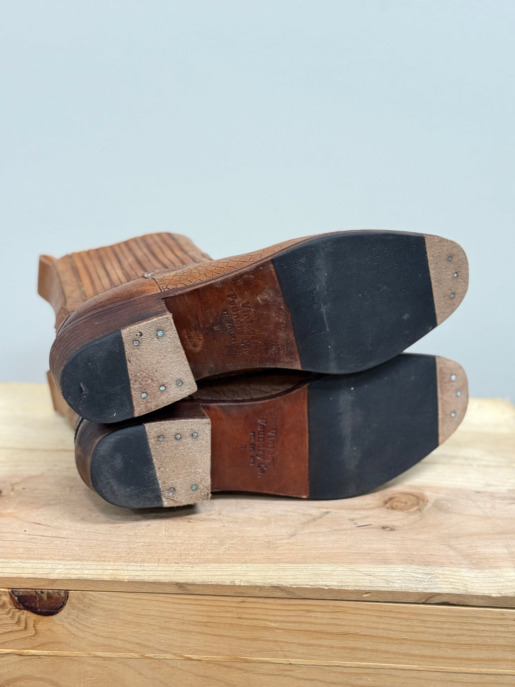 Vintage Foundry Co. leather ankle boots