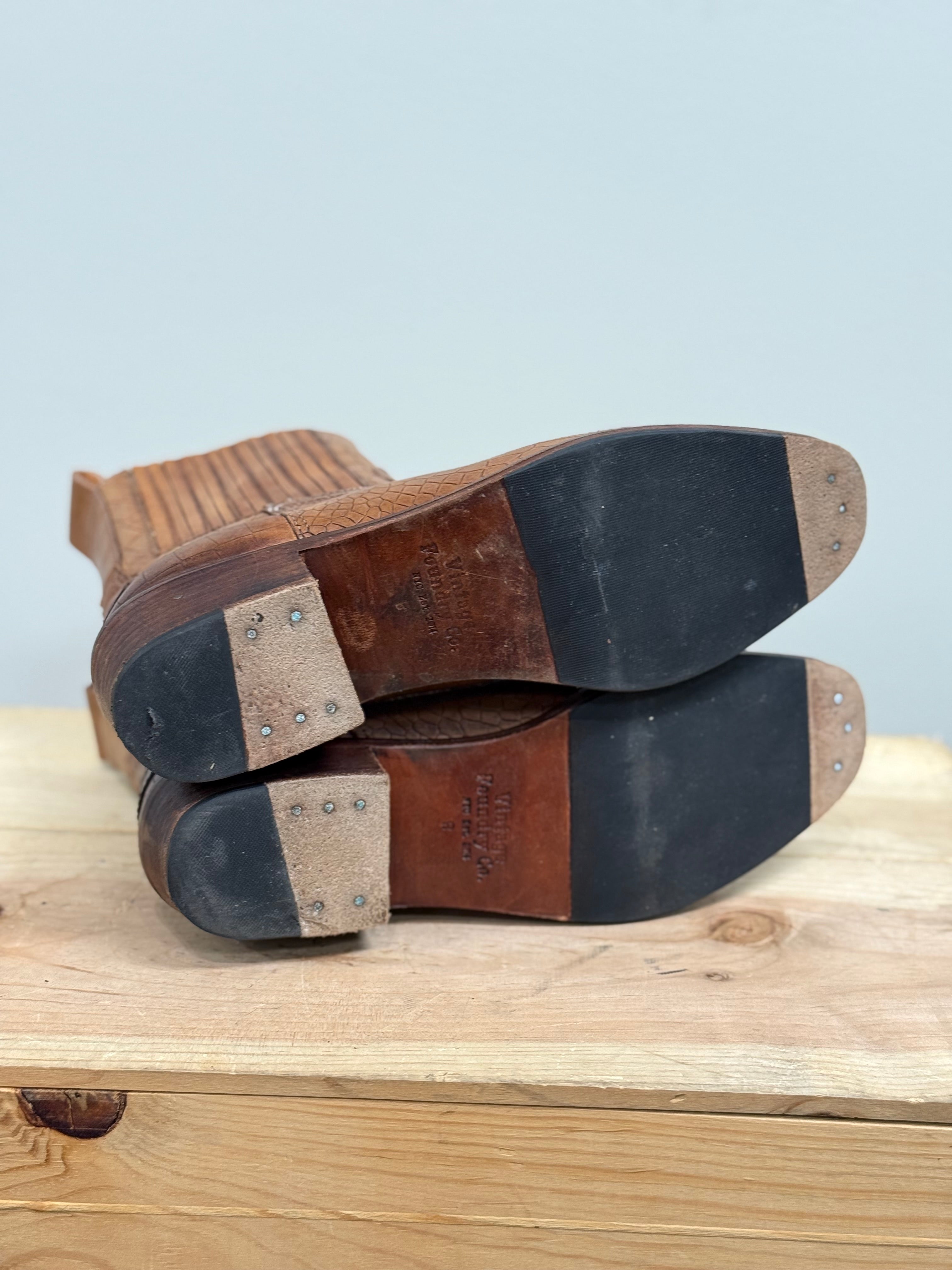 Vintage Foundry Co. leather ankle boots