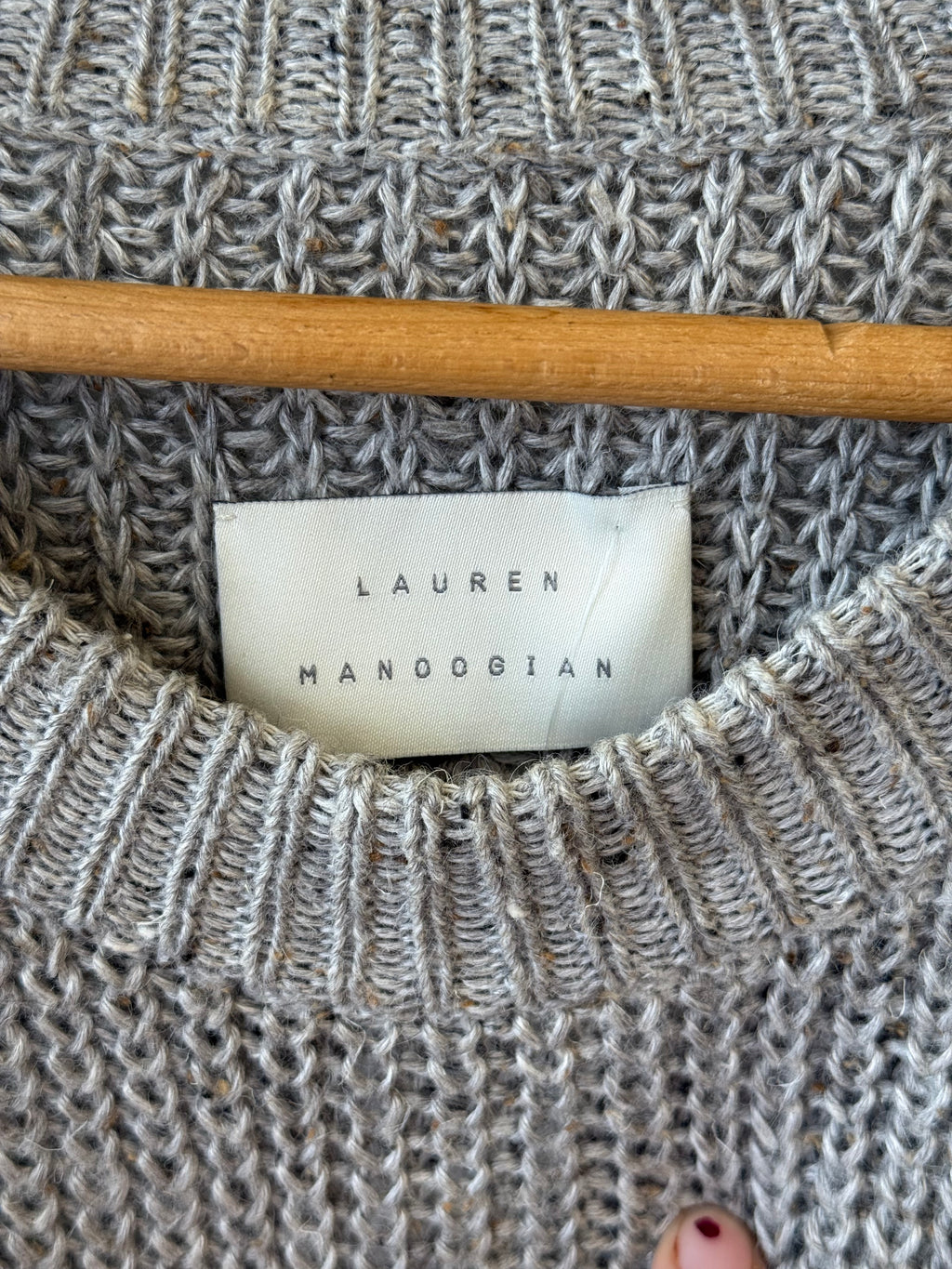 Lauren Manoogian wool sweater ($510 retail)