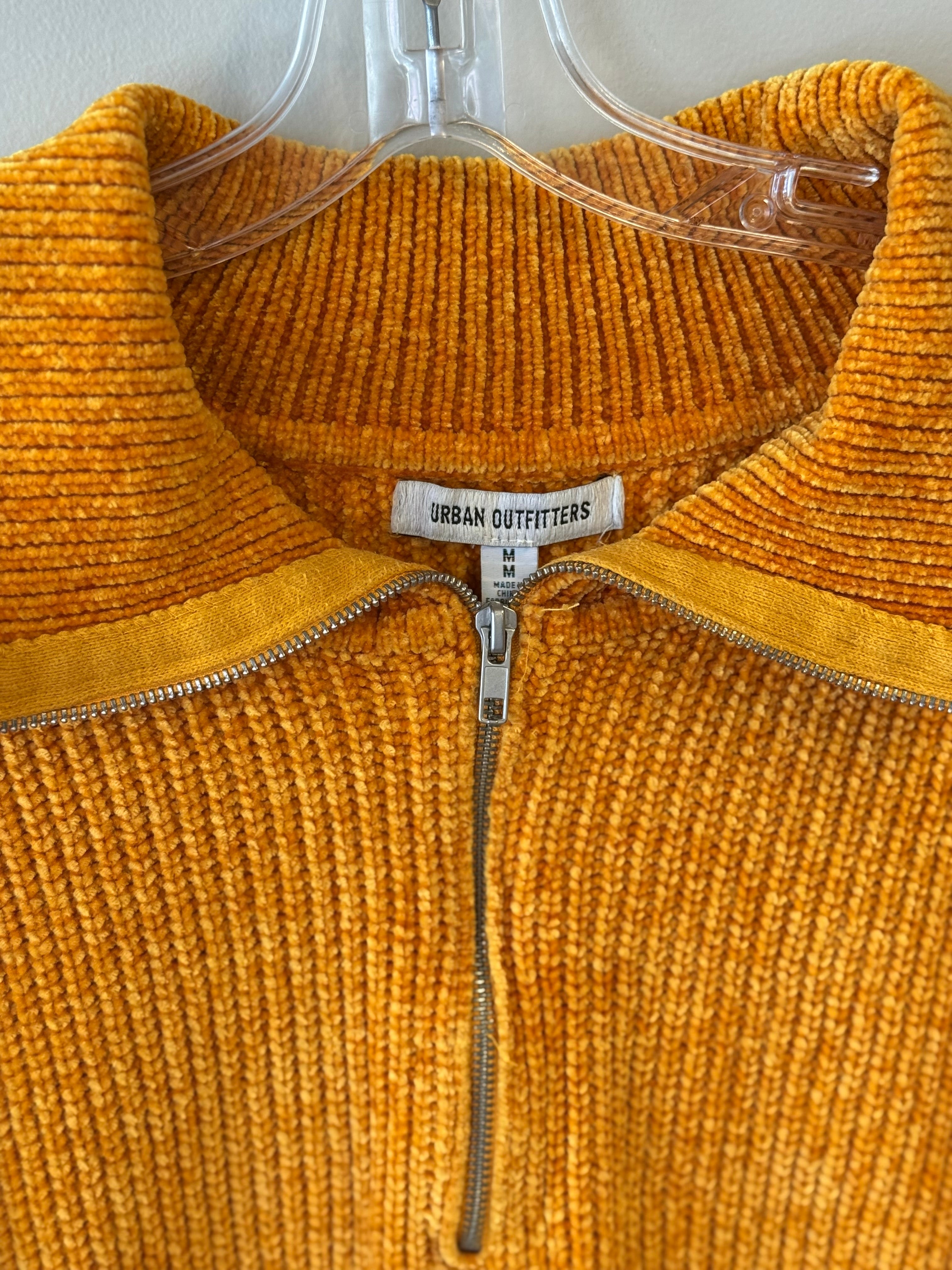 Urban Outfitters bright sunflower yellow jacket